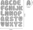 Metal Dotted Line Capital 26 Alphabet Cutting Dies, Spelling Letters Die Cuts for Card Making Stencil Embossing Tool Scrapbooking DIY Etched Craft...