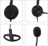Corded Phone Headset with Microphone Noise Cancelling, RJ9 Office Telephone Headsets Hands Free Compatible with Cisco 8865 8851 8845 8841 7965 794...