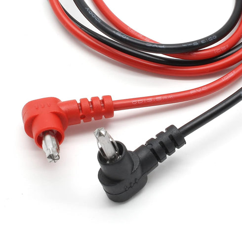 2pairs 71cm/28" Long Banana Plug Multimeter Probe Test Lead Cable Digital Laboratory Multimeter Voltmeter Test Lead Probe Wire Cable 1000V?Black R...