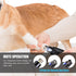 Dog Nail Grinder with LED Light, 2 Speeds Pet Dog Cat Nail Trimmers and Nail Clippers Set Low-Noise Rechargeable Pet Nail Grinder with 2 Grinding ...