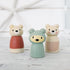Tender Leaf Toys - Bear Tales - Wooden Dollhouse Add-on Dolls Playset, Figures of 3 Pcs Bear Family for Children - Inspires Endless Imaginative Pl...