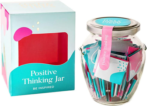 Only Good Vibes Positive Thinking Jar tracks your challenges and goals, gives positive boost and motivates you, your friends and others that you c...