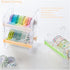 2 Pack Transparent Visible Desktop Washi Masking Tape Dispenser, Multi Tape Cutter,Roll Tape Holder, DIY Sticker Roll Tape Cutter Holder Storage (...