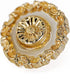 Vintage Diecast Metal Sunflower Theme Sewing Shank Buttons 10 Pcs- 20mm, 13/16"...