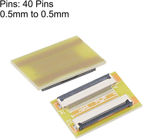 uxcell 0.5mm Pitch 40 Pin to 40 Pin Extension Connector Aapter for FFC FPC Cable Extend Zip HDD...