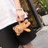 SGVAHY Furry Case for AirPods Pro 2nd/1st Generation Funny Cute 3D Cartoon Plush Design Bear Khaki Soft Warm Fluffy AirPod Pro 2 Cover with Keycha...