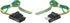 CURT 58304 4-Pin Flat Wiring Harness, 12-Inch Vehicle-Side and Trailer-Side Wires...