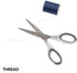 SINGER 6-1/2 inch Craft Scissors with Comfort Grip, Set of 3...