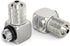 TAILONZ PNEUMATIC 4MM Tube OD x M4 Thread Elbow Miniature Quick Release Couplings Locking Pneumatic Fittings PL4-M4 (Pack of 10)...