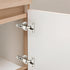 Ravinte 1 Pair 2 Packs Full Overlay Cabinet Door Hinges,105 Degree Adjustable Concealed Kitchen Cabinet Hinges Soft Close for Face Frame Cabinet...
