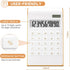 Calculators, Desktop Calculator with Large LCD Display, 10 Digits Solar Power Basic Office Calculator, Gold Office Desk Supplies and Accessories...