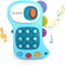Baby Cell Phone Toys Toddler Play Phone Pretend Phone with Lights Music Kids Mini Phone Soft Teether Birthday Gifts for Infant Toddler 12+ Months ...