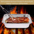 8x8 Foil Pans 8 Inch 40 OZ Square Baking Cake Box with Lids Heavy Duty roasting Disposable Aluminum Foil Tins Portable Food Oven Trays cooking Con...