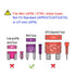 MuHize Mini Add-a-Circuit Fuse Tap 12V - 5 Pack Blade Fuse Holder w/ 15A Mini ATM Fuses, Waterproof & Anti-Rattle Design for Truck RV Marine...