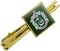 Harry Potter Slytherin Painted Crest Square Tie Bar Clip Clasp Tack Gold Color...