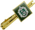 Harry Potter Slytherin Painted Crest Square Tie Bar Clip Clasp Tack Gold Color...