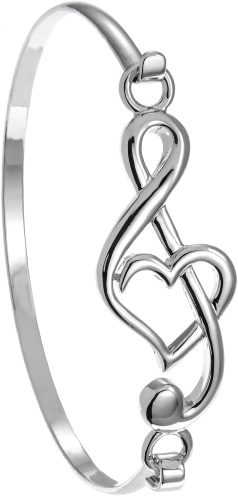 PammyJ Music Bangle Bracelet – Gift for Musician – Musical Jewelry for Women...