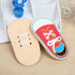 Red Wooden Learn to Tie Your Own Shoes Threading Lacing Shoes Training Early Learning Kits for Kids | Threading Lacing Shoes Training Board Kids E...