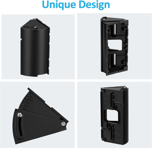 OLAIKE Adjustable 30 to 60 Degree Angle Mount for Video Doorbell Plus/2nd Gen/2/3 /4, Angle Adjustment Adapter Mounting Plate Bracket Wedge Kit, E...