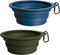 PetBonus 2-Pack Silicone Collapsible Dog Bowls, BPA Free Dishwasher Safe, Portable Foldable Expandable Travel Bowl, Food Water Feeding Cup Dish fo...