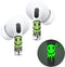 for AirPods Pro Skin, Custom Accessories for AirPods Pro 2nd Generation as Boys and Girls Gift, Smiley Face Sticker Wraps for Earbuds Pro 2 Case C...