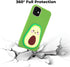 Cute iPhone 11 Case, Avocado Funny Fruit Shaped Soft Silicone 3D Cartoon Full Protection Shockproof Back Cover Cases Skin for Girls Kids boys Wome...