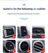 KAPAN Magnetic Wireless Car Charger 15W Wireless Car Charger Compatible with iPhone 12/13/14 Pro/Pro Max/mini/14 Plus, Samsung Galaxy S6 / S7/S8/S...