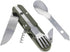 ASR Outdoor 6 in 1 Camping Utensil Camp Kitchen Multi-Tool with Carrying Case and Bottle Opener...