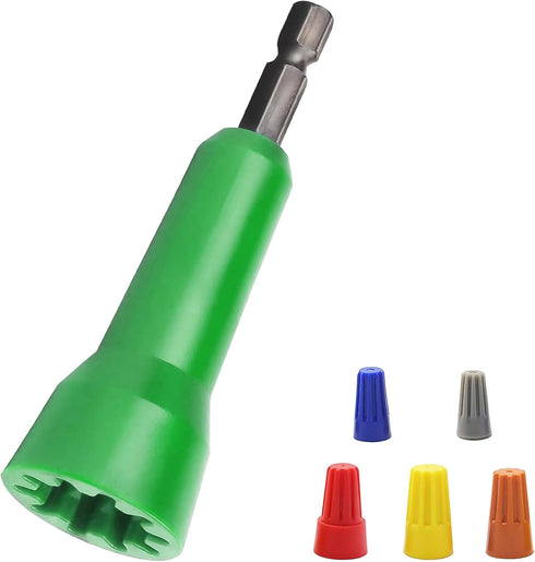 Wire Twister Tool,Wire Twister Tool for Drill Wire Nut Twister Electrical Wire Twister Wire Stripper and Twister Wire Stripping Tool and Wire Cap ...