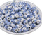 60Pcs 8mm Round Flower Ceramic Beads Handmade Porcelain Beads Spacer Beads Loose Beads String Beads for Bracelet Necklace Earrings Jewelry Making ...