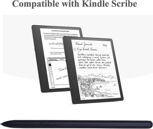 Stylus Pen for Kindle Scribe Pen Compatible with Kindle Scribe,Plam Rejection,4096 Levels of Pressure Sensitivity(Black)...