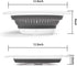 Collapsible Strainer/Colander(5 Quarts),Set of 2-Piece Food-Grade Silicone Kitchen Filter,Kitchen Folding Strainer for Pasta,Veggies and Fruits,Di...