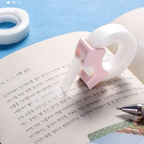 2Pcs Multifunctional Invisable Tape Set, Refillable Tape Dispenser Writable Tape Office School Stationery Supplies Tape Dispenser Refill Rolls Hol...