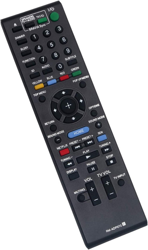 RM-ADP072 Replace Remote Control fit for Sony Blu-ray Disc DVD Player BDV-E190 BDV-E490 BDV-E390 BDV-T79 BDV-N790W BDV-E385 BDV-T39 BDVE190 BDVE49...