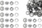 JAUEIVR Snap Fasteners - 100 Sets 12mm Pearl Prong Snap Buttons for Sewing Crafting, White...