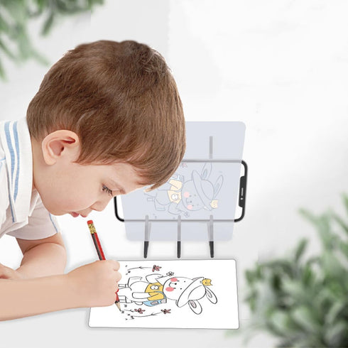 Optical Drawing Board Image Reflection Projector Tracing Drawing Board Projector Reflective Sheet Easy Paint Sketch Assistant DIY Sketch Painting ...