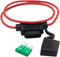 ZOOKOTO Inline Fuse Holder, 16 AWG Gauge Copper Wire Car Auto Blade Fuse Waterproof 30A...