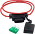ZOOKOTO Inline Fuse Holder, 16 AWG Gauge Copper Wire Car Auto Blade Fuse Waterproof 30A...