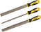 3-Piece 8" Wood Rasp File Set, Includes Flat/Half-Round/Round. For Woodworking & Sharping Wood...