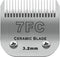 Detachable Pet Dog Clipper Blades, Compatible with Andis Size-7FC Cut Length 1/8"(3.2mm), Most Oster A5, Wahl KM Series Clippers,Made of Ceramic B...