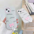 Phone Cover, 3D Cute Kawaii Tail Cat Design Soft Silicone Shockproof Bumper All-Round Strong Protective Phone Case Compatible with iPhone 13 for G...