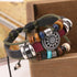 Women Lady Bohemia Wind Beaded Multilayer Hand Woven Bracelet Jewelry...