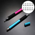 12 Pieces Silver Universal Stylus Replacement Disc Tips Round Shape Replaceable Stylus Pen Disc Tips for Touch Screen Stylus Pen Disc Tips Accesso...