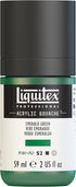 Liquitex Professional Acrylic Gouache, 2-oz (59ml) Bottle, Emerald Green...