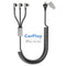 Coiled 90 Degree USB C to Lightning Cable for Apple Carplay(No Support iPhone 15 Carplay&Android Auto) MFi Certified Multi USB Coiled 90 Degree iP...