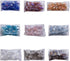Lot 90pcs Glass Teardrop Beads - LONGWIN 8x18 Crystal Oval Shaped Beads Jewelry Making Supply for DIY Projects, Bracelets, Necklaces, Earrings...