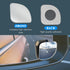 2Pcs Fan Shaped Blind Spot Mirror, Side Mirror Blindspot, 360° Adjustable Frameless Convex Rear View Mirror, Universal Rearview Mirror Accessories...