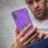 for Galaxy A11 Phone Case, Samsung A11 Phone Case with Screen Protector, Military Grade Protective Cases with Ring for Samsung Galaxy A11 (Purple)...