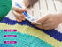 Weabetfu 18mm Large Crochet Hook,Huge Crochet Hooks for Chunky Yarn,Ergonomic Knitting Giant Crochet Hooks,Big Crochet Hooks for Knitting Yarn Car...