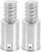 Healifty 2pcs Threaded Tip Replacement Threaded Tip Repair Kit Pole Handle Replacement Ultra Threaded Tip Repair Kit...